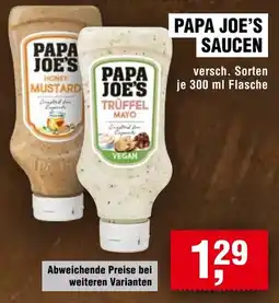 Handelshof PAPA JOE'S SAUCEN Angebot