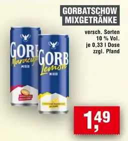Handelshof Gorbatschow Mixgetränke Angebot