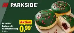 Lidl PARKSIDE Berliner mit Mehrfruchtfüllung Angebot