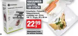 Handelshof Hendi vakuumierbeutel Angebot