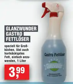Handelshof Glanzwunder Gastro Fettlöser Angebot