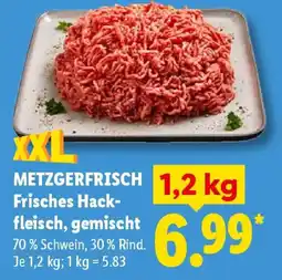 Lidl METZGERFRISCH Frisches Hackfleisch, gemischt Angebot
