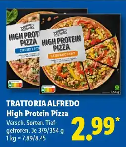 Lidl TRATTORIA ALFREDO High Protein Pizza Angebot
