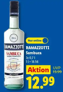 Lidl Ramazzotti sambuca Angebot