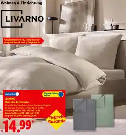 Lidl LIVARNO Musselin-Bettwäsche Angebot