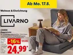 Lidl LIVARNO Klappmatratze Angebot