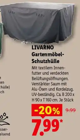 Lidl LIVARNO Gartenmöbel Schutzhülle Angebot