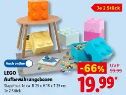 Lidl LEGO Aufbewahrungsboxen Angebot