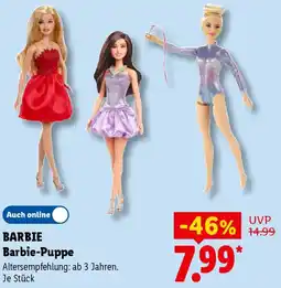 Lidl BARBIE Barbie-Puppe Angebot