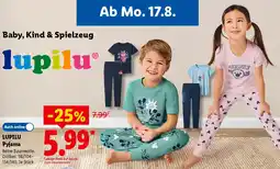 Lidl LUPILU Pyjama Angebot