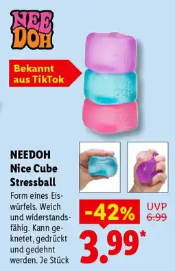 Lidl NEEDOH Nice Cube Stressball Angebot