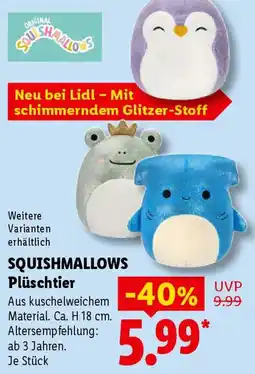 Lidl SQUISHMALLOWS Plüschtier Angebot