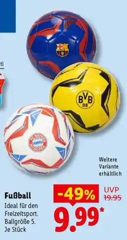 Lidl Fußball Angebot