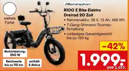 Netto Marken-Discount R100 E Bike Elektro Dreirad 20 Zoll Angebot