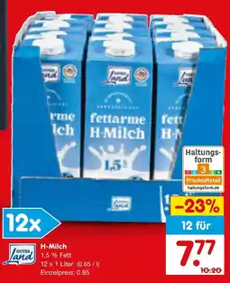 Netto Marken-Discount H-Milch Angebot