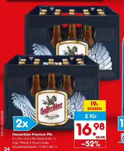 Netto Marken-Discount Hasseröder Premium Pils Angebot