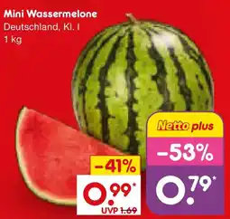 Netto Marken-Discount Mini Wassermelone Angebot