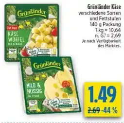 diska Grünländer Käse Angebot