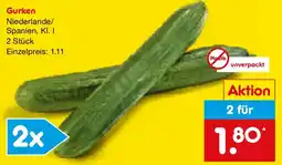 Netto Marken-Discount Gurken Angebot
