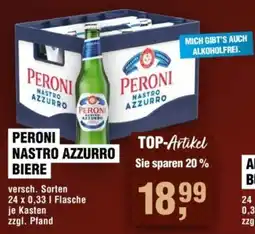 Handelshof PERONI NASTRO AZZURRO BIERE Angebot