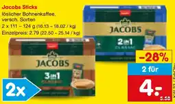 Netto Marken-Discount Jacobs Sticks Angebot