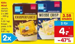 Netto Marken-Discount Kölln Müsli Angebot