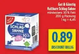 diska Haltbare Schlag-Sahne Angebot
