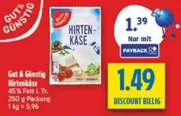 diska Gut & Günstig Hirtenkäse Angebot