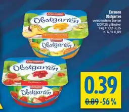 diska Ehrmann Obstgarten Angebot