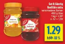 diska Gut & Günstig Konfitüre Angebot
