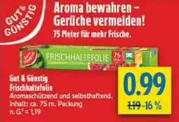 diska Gut & Günstig Frischhaltefolie Angebot