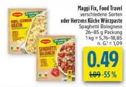diska Maggi Fix, Food Travel Spaghetti Bolognese Angebot
