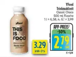 diska YFood Trinkmahlzeit Classic Choco Angebot