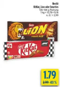 diska KitKat, Lion oder Smarties Angebot