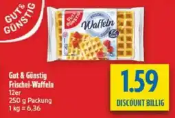 diska Gut & Günstig Frischei-Waffeln Angebot