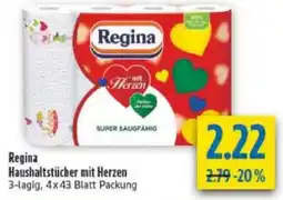 diska Regina Haushaltstücher mit Herzen Angebot