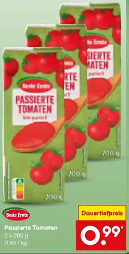Netto Marken-Discount Beste ernte passierte tomaten Angebot
