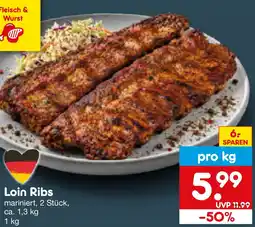 Netto Marken-Discount Loin Ribs Angebot