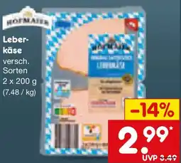 Netto Marken-Discount Leberkäse Angebot