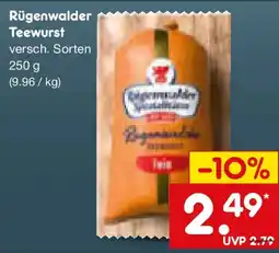 Netto Marken-Discount Rügenwalder Teewurst Angebot