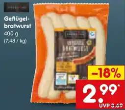 Netto Marken-Discount Geflügelbratwurst Angebot