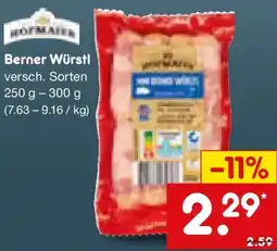Netto Marken-Discount Berner Würstl Angebot