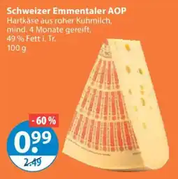 V Markt Schweizer Emmentaler AOP Angebot