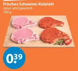 V Markt Frisches Schweine-Kotelett Angebot