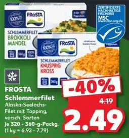 Kaufland FROSTA Schlemmerfilet Angebot