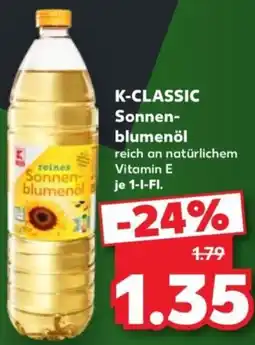 Kaufland K-CLASSIC Sonnenblumenöl Angebot