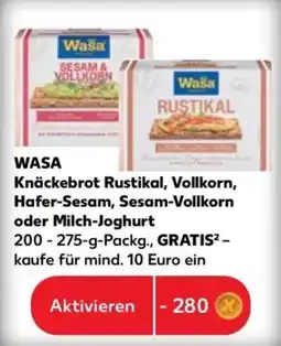 Kaufland WASA Knäckebrot Rustikal Angebot
