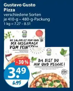 V Markt Gustavo Gusto Pizza Angebot