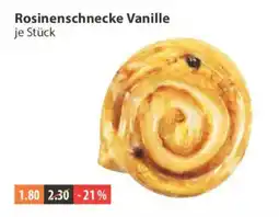 V Markt Rosinenschnecke Vanille Angebot