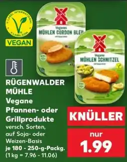 Kaufland RÜGENWALDER MÜHLE Vegane Pfannen- oder Grillprodukte Angebot